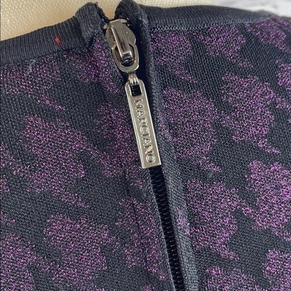 NWOT Marciano houndstooth bandage dress Small and XS - Picture 7 of 11